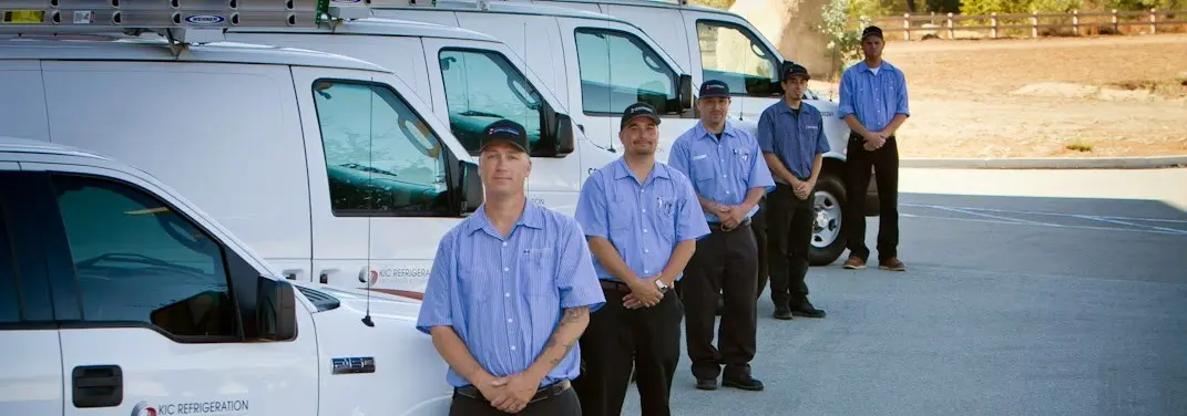KIC Refrigeration crew ready for Mini Split Repair jobs across La Mirada
